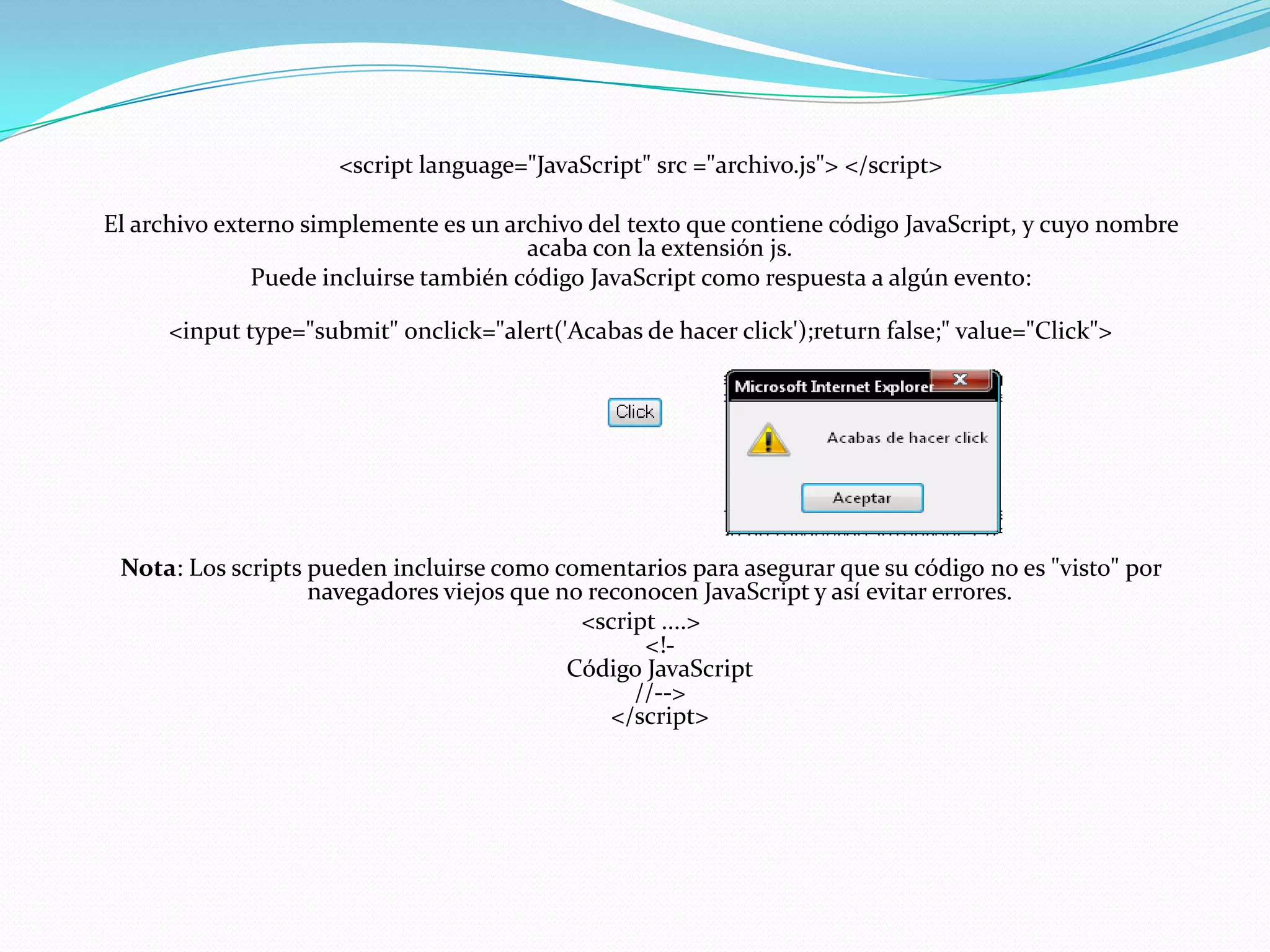 Presentacion Javascript