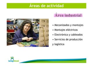 Áreas de actividad



            • Mecanizados y montajes
            • Montajes eléctricos
            • Electrónica y cableados
            • Servicios de producción
            y logística
 