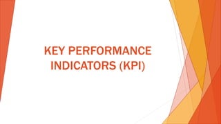 KEY PERFORMANCE
INDICATORS (KPI)
 
