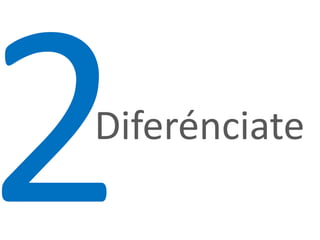Diferénciate
 