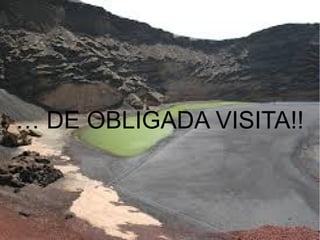 … DE OBLIGADA VISITA!!

 