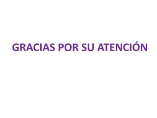 GRACIAS POR SU ATENCIÓN
 