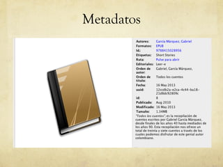 Metadatos