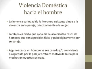 Presentacion violencia domestica