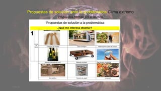 Propuestas de solución ante la problemática Clima extremo
7-Dec-21 Evaluación del desempeño 8
Propuestas hechas por el alumno
 