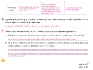 Ventana 9°
año, p. 34
 