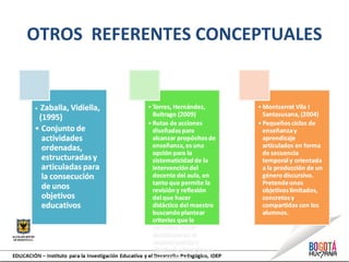OTROS REFERENTES CONCEPTUALES
 