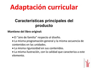 Adaptación curricularAVANZA