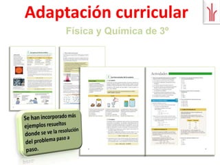  Física y Química 3º