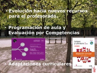 Evolución Formal: (Bloques Temáticos)