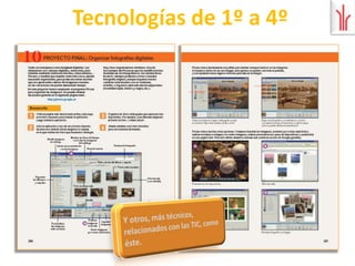 Plástica y Visual I (1º/2º), II (2º/3º) y 4º(Serie PERFILES)Programa “Galería”, una especie de catálogo de arte con imágenes comentadas.