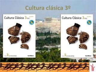 Geografía e Historia 1º y 3º Mejora de elementos gráficos: grandes láminas de contextos históricos desplegables.