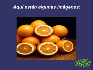 Aquí están algunas imágenes: 