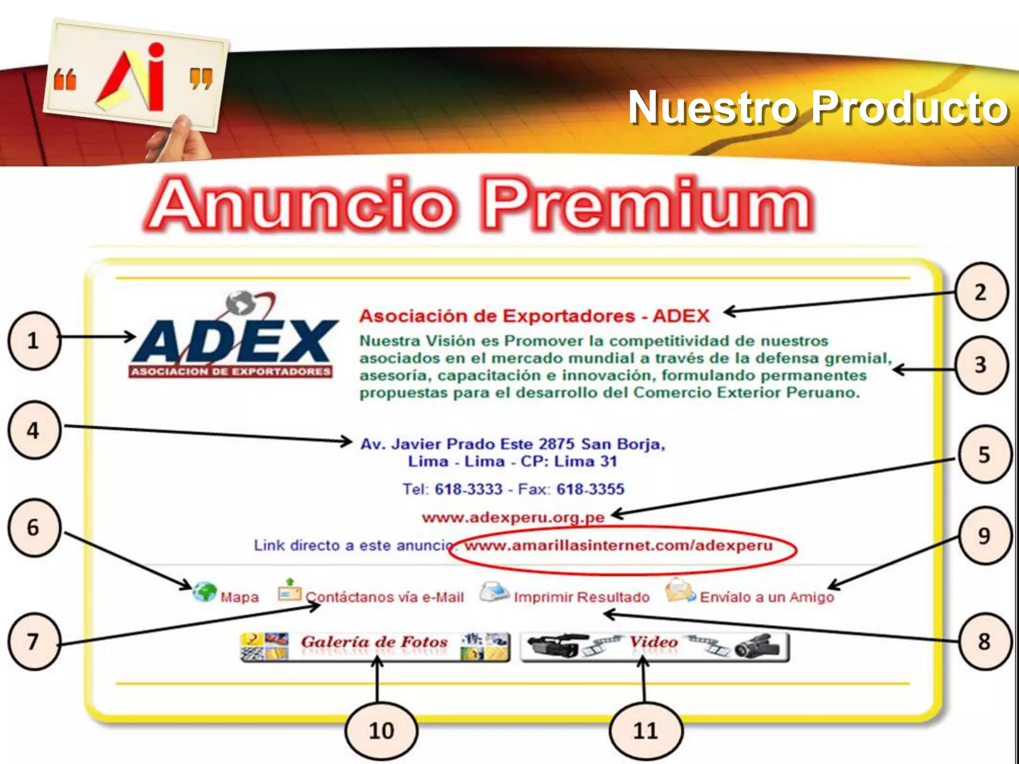 Porque tenemos el respaldo internacional de la Cámara Internacional de Comercio del Cono Sur.
