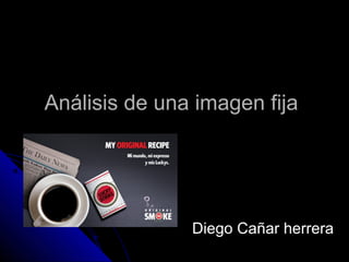 Análisis de una imagen fijaAnálisis de una imagen fija
Diego Cañar herreraDiego Cañar herrera
 