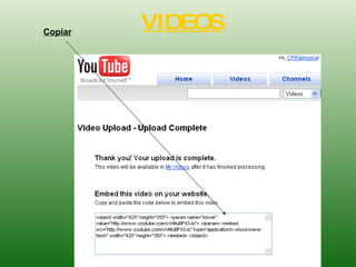 VIDEOS Copiar 
