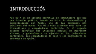 MAC OS | PPTX