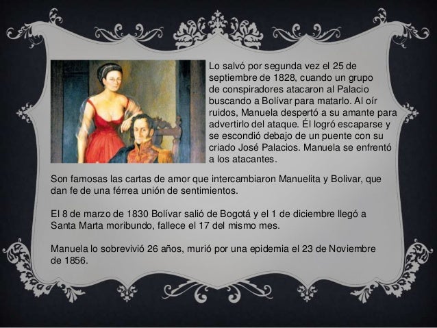 Amor histórico: Simón Bolivar y Manuela Sáenz