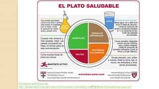 El Plato para Comer Saludable para Niños, The Nutrition Source