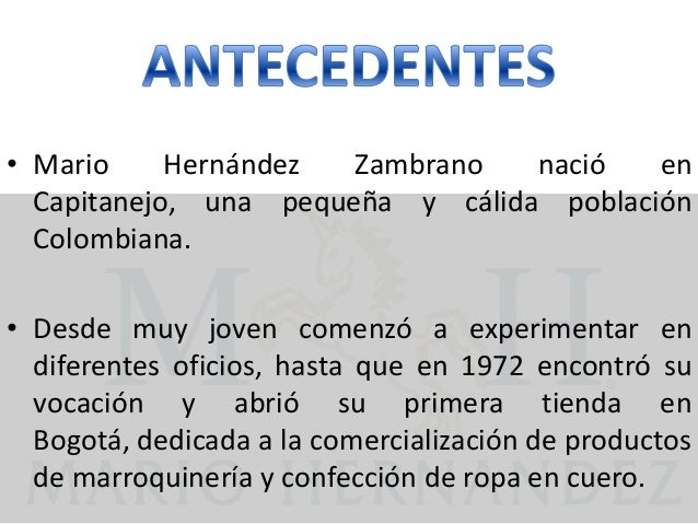 Mario Hernández y su marroquinería | | Mario Hernández y su marroquinería | |