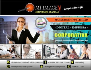Presentación Marketing y publicidad digital e impresa corporativa 