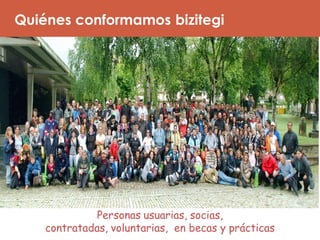 2013 Participación y Desarrollo Comunitario. Bizitegi | PPT