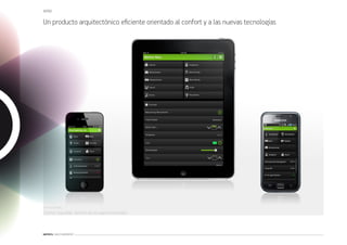 INTRO

Un producto arquitectónico eﬁciente orientado al confort y a las nuevas tecnologías




UPPS DE CONTROL
Confort regulable. Gestión de los upps funcionales



MATRICS: SUELO GENERATIVO
 