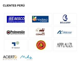 19
CLIENTES PERÚ
 
