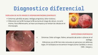 Esófago de barret y cancer esofagico Nutrición | PDF