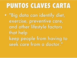 Modelamiento predictivo y medicina