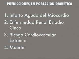 Modelamiento predictivo y medicina