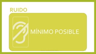 RUIDO
MÍNIMO POSIBLE
Docente: José Manuel López Molina 21
 