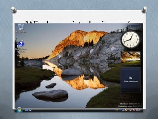 Windows vista luciera así:
 