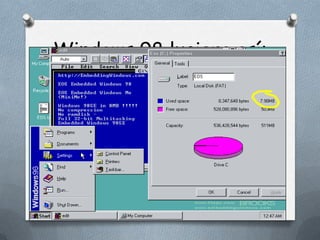Windows 98 luciera así:
 