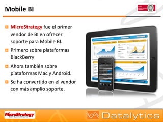 Dashboards con MicroStrategy | PDF