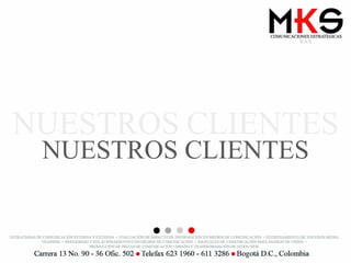 NUESTROS CLIENTES 