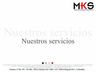 Nuestros servicios 