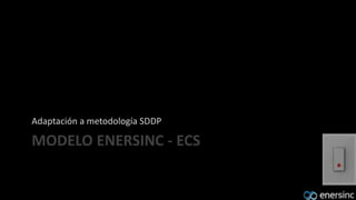www.enersinc.com
MODELO ENERSINC - ECS
Adaptación a metodología SDDP
 