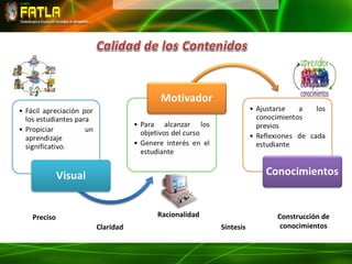 Preciso              Racionalidad              Construcción de
          Claridad                  Síntesis    conocimientos
 