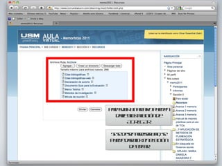 Para subir un archivo pueden darle click al botón de AGREGAR Si se desea agregar uno, se puede dar click en el botón de editar 
