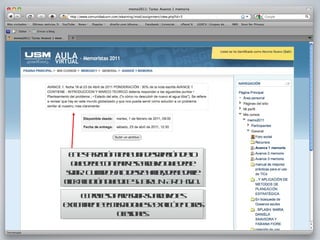 En esta sección tiene una descripción de lo que debe contener ese archivo que debe subir.  Cuando ya lo desee hacer, debe darle click al botón que dice SUBIR UN ARCHIVO. El proceso para subir su archivo es exactamente el mismo que se explicó en otras ocasiones. 