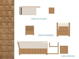 VISTA EN PLANTA
VISTA FRONTAL
VISTAS TRASERAS
 