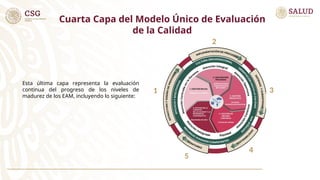 PRESENTACION MODELO UNICO DE EVALUACION DE LA CALIDAD | PPT