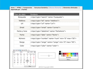 Presentación Multimedia - HTML5 | PPTX