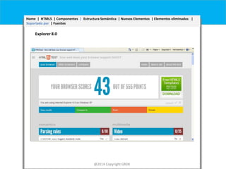 Presentación Multimedia - HTML5 | PPTX