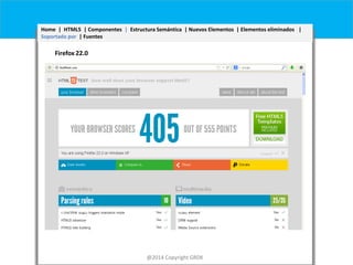 Presentación Multimedia - HTML5 | PPTX