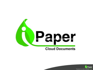 iPaper Presentacion municipalidades