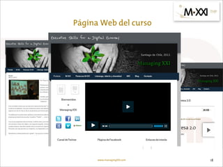Página Web del curso




      www.managingXXI.com   18
 