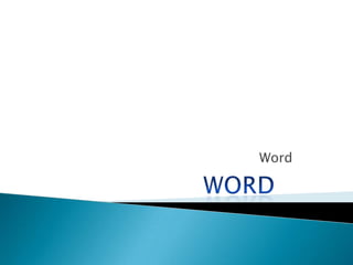 word Word 