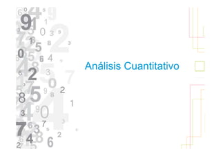 Análisis Cuantitativo   49
 